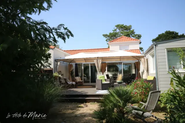 Le jardin verdoyant